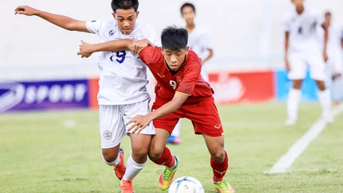 Việt Nam giành vé vào bán kết U15 Đông Nam Á 2019