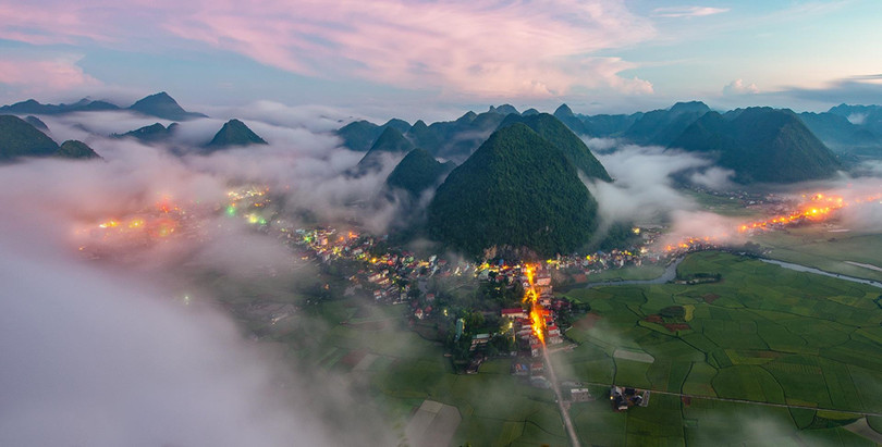 Về thung lũng vàng Bắc Sơn với tay chạm tới mây trời