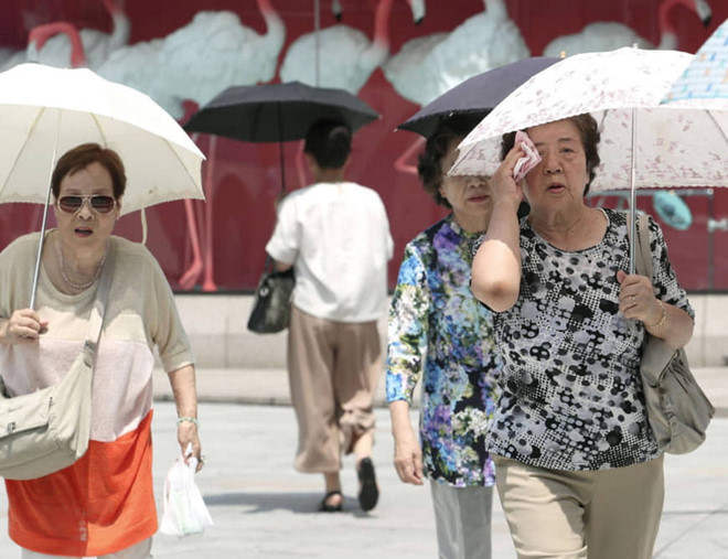 57 người thiệt mạng, 18.347 người nhập viện vì nắng nóng ở Nhật Bản