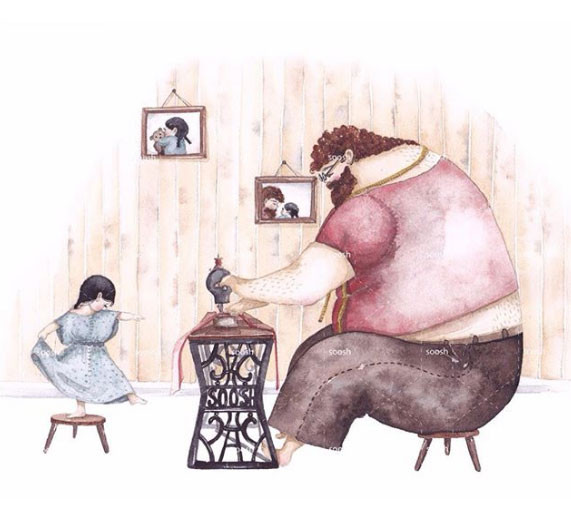 Cảm động trước tình cảm của cha dành cho con gái nhỏ