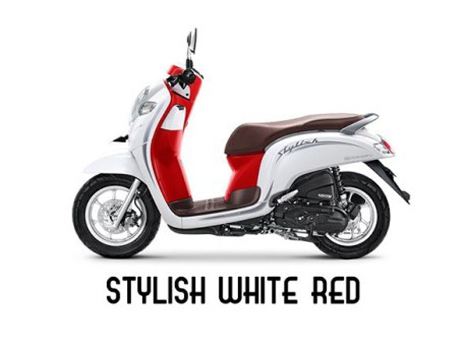 Ra mắt Honda Scoopy màu đỏ trắng thời thượng, giá chỉ 40 triệu đồng hình ảnh 2 Ra mắt Honda Scoopy màu đỏ trắng thời thượng, giá chỉ 40 triệu đồng