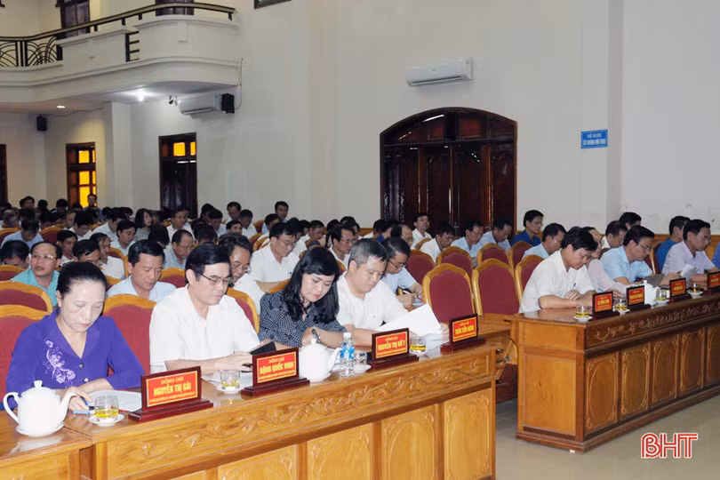 Hà Tĩnh sắp xếp 2.321 cán bộ, công chức thuộc các xã diện sáp nhập