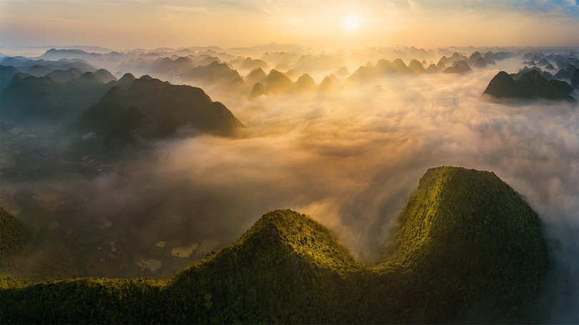 Về thung lũng vàng Bắc Sơn với tay chạm tới mây trời