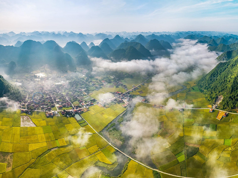 Về thung lũng vàng Bắc Sơn với tay chạm tới mây trời