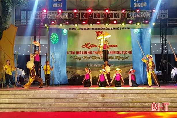 Trung tâm Thanh thiếu nhi Hà Tĩnh đạt giải xuất sắc liên hoan khu vực phía Bắc