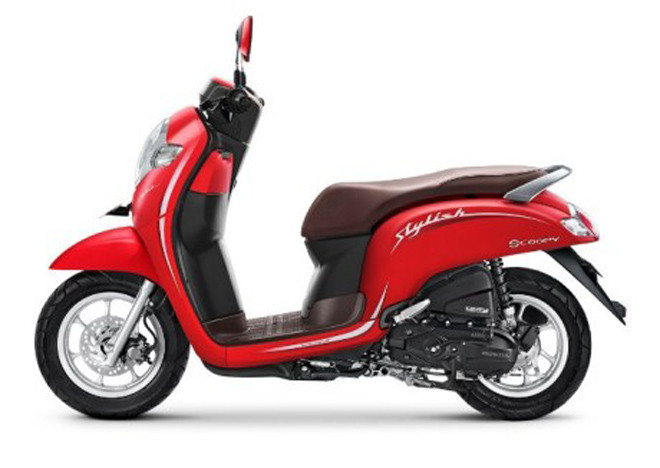 Ra mắt Honda Scoopy màu đỏ trắng thời thượng, giá chỉ 40 triệu đồng hình ảnh 4 Ra mắt Honda Scoopy màu đỏ trắng thời thượng, giá chỉ 40 triệu đồng