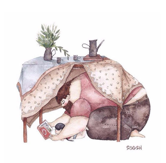 Cảm động trước tình cảm của cha dành cho con gái nhỏ