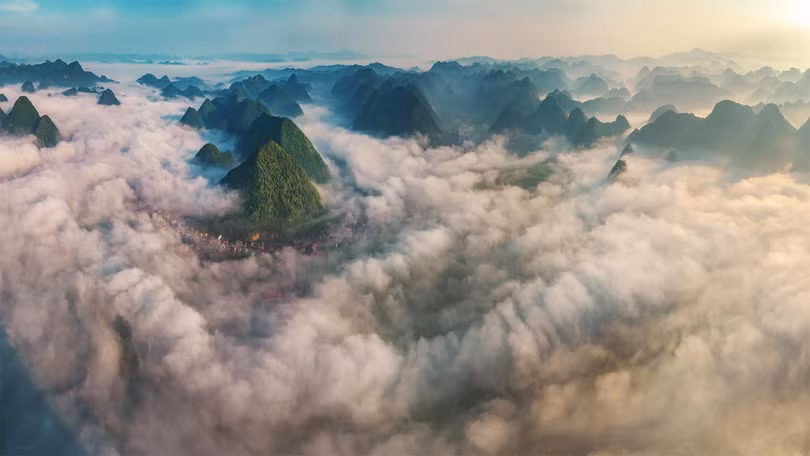 Về thung lũng vàng Bắc Sơn với tay chạm tới mây trời