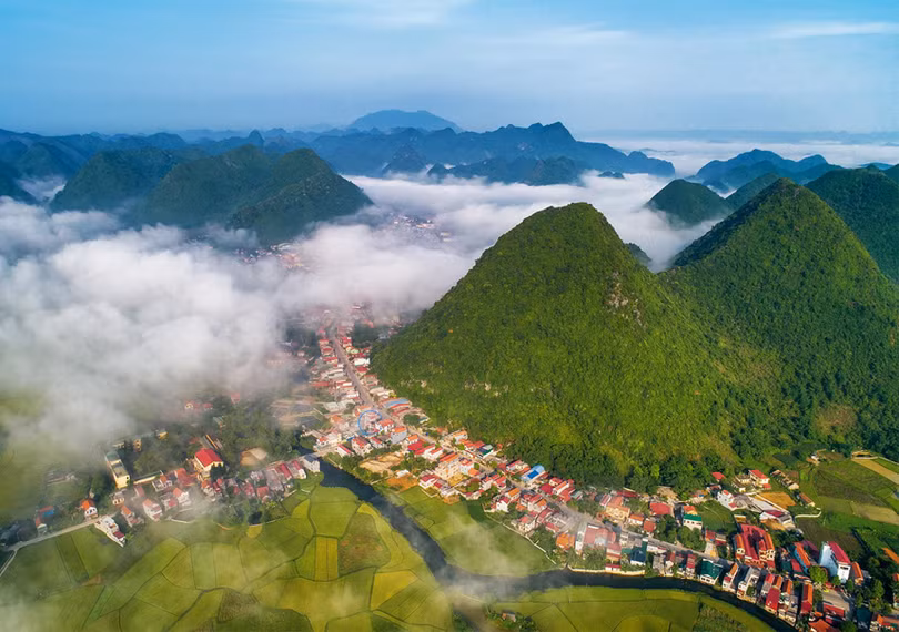 Về thung lũng vàng Bắc Sơn với tay chạm tới mây trời