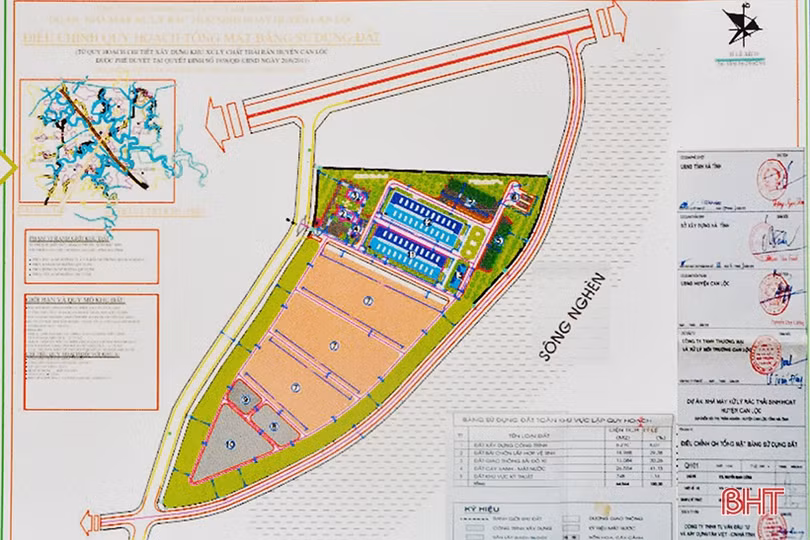 Khánh thành nhà máy xử lý rác thải sinh hoạt công suất 40 tấn/ngày tại Can Lộc