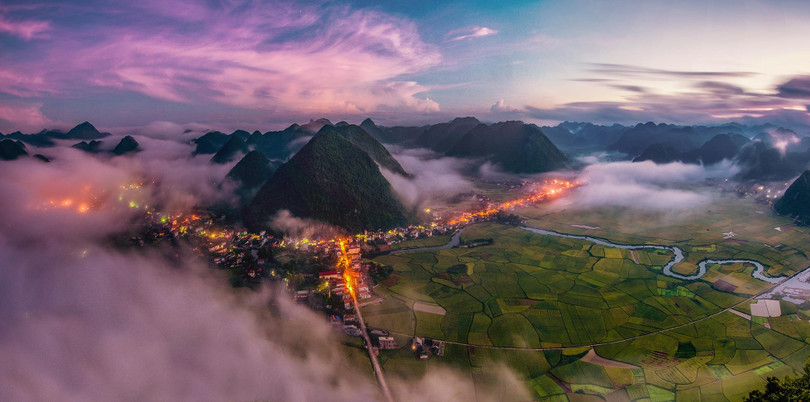 Về thung lũng vàng Bắc Sơn với tay chạm tới mây trời