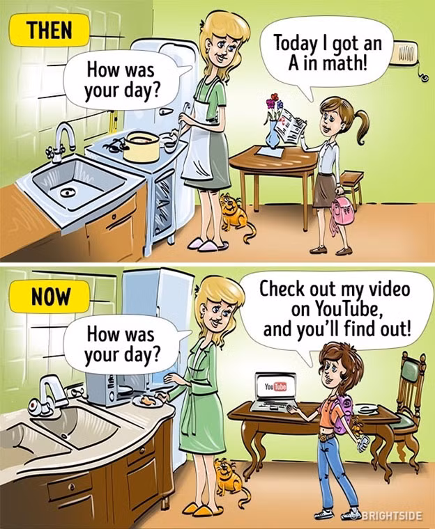 Giật mình trẻ em xưa và nay khác nhau “một trời một vực”