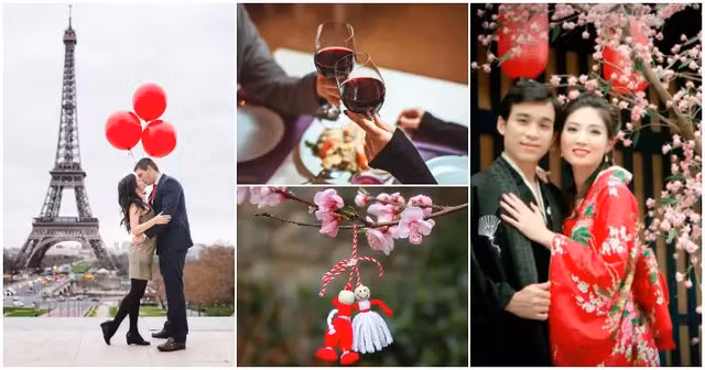 18 truyền thống mừng lễ Valentine ở các nước trên thế giới