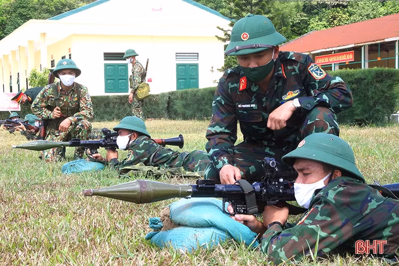 Trung đoàn 841 Bộ CHQS tỉnh Hà Tĩnh sẵn sàng huấn luyện tân binh