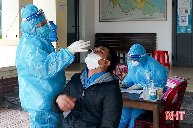 Ngày 17/2, Hà Tĩnh có 620 ca mắc COVID-19