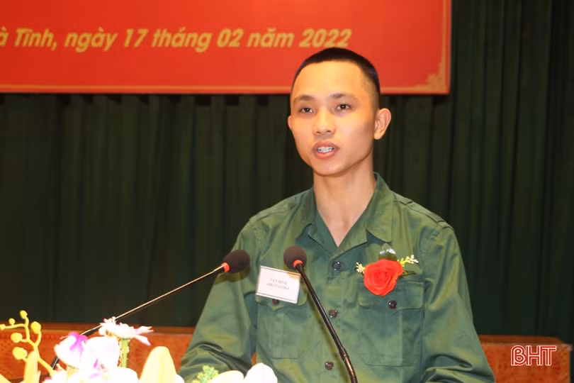 Hà Tĩnh tổ chức lễ giao nhận quân nhanh gọn, đảm bảo an toàn