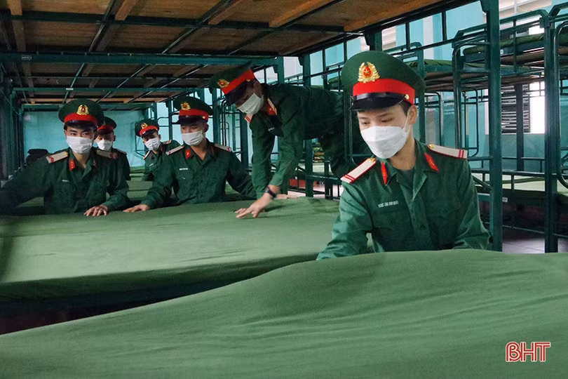 Trung đoàn 841 Bộ CHQS tỉnh Hà Tĩnh sẵn sàng huấn luyện tân binh