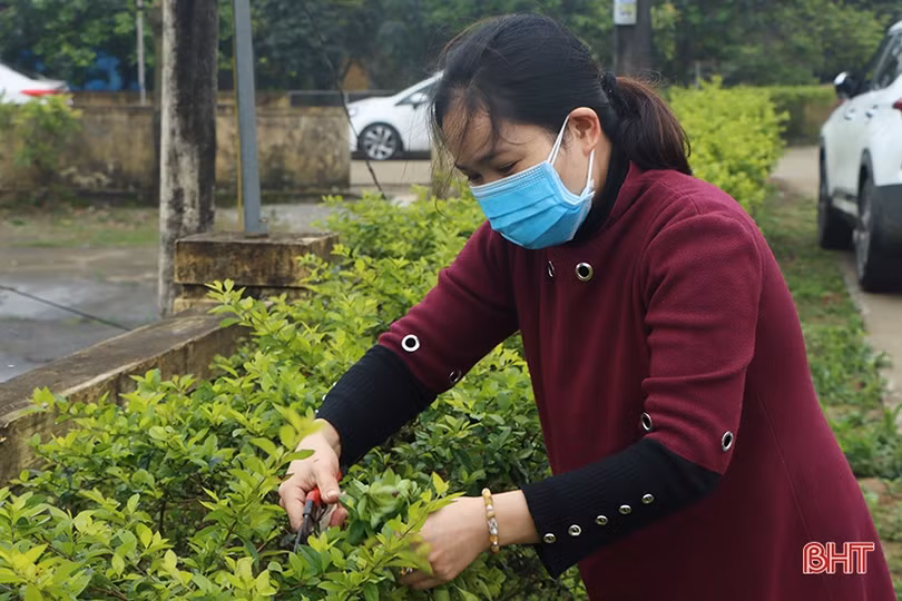 Hà Tĩnh: Nhiều địa phương ra quân xây dựng NTM, đô thị văn minh