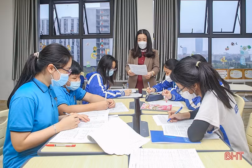 Xây dựng lộ trình học tập cho từng học sinh từ đầu cấp - mô hình mới trong đào tạo bậc THPT tại Hà Tĩnh