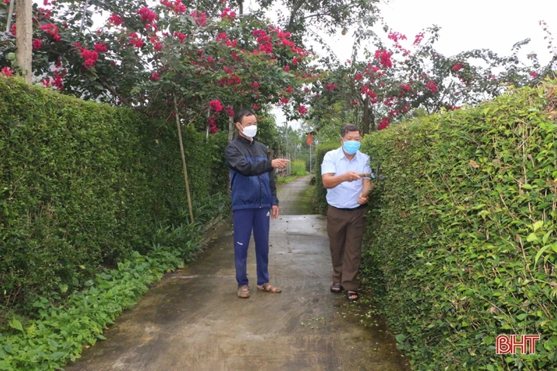 Lão nông “mê” làm vườn mẫu, tâm huyết xây dựng nông thôn mới