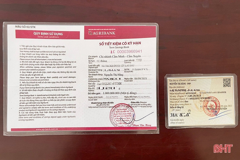 Làm giả sổ tiết kiệm 1 tỷ đồng, đến ngân hàng rút thì bị phát hiện