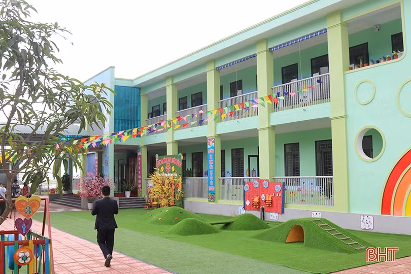 Khánh thành trường mầm non gần 8 tỷ đồng ở Nghi Xuân