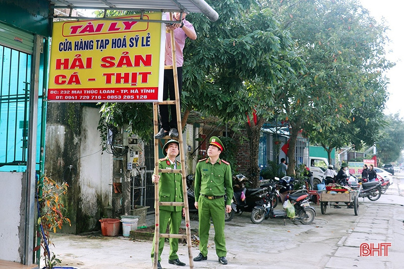 Thành phố Hà Tĩnh giải tỏa hành lang tuyến đường Mai Thúc Loan