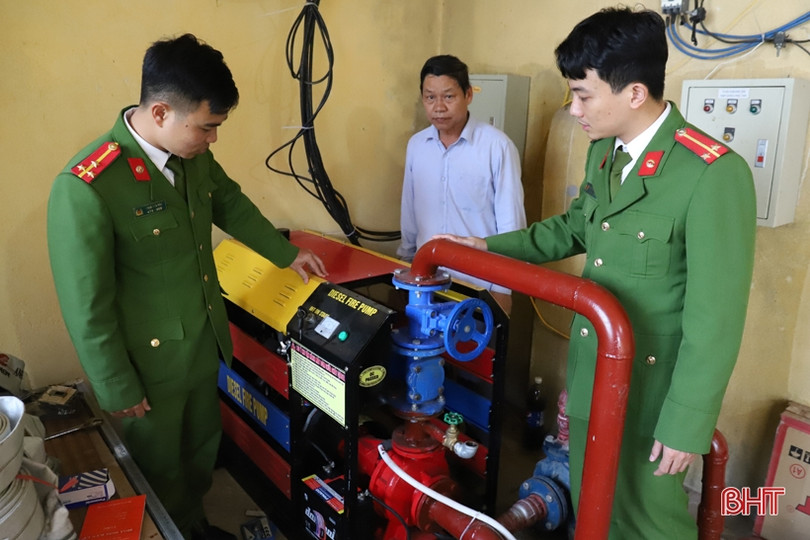 Xử lý nghiêm vi phạm trong phòng cháy, chữa cháy ở Hương Sơn