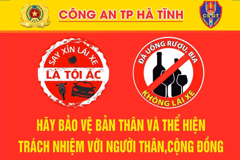 Đã nâng ly, xin đừng cầm lái!