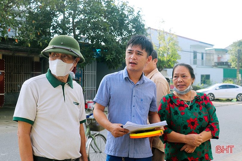 Thành phố Hà Tĩnh giải tỏa hành lang tuyến đường Mai Thúc Loan