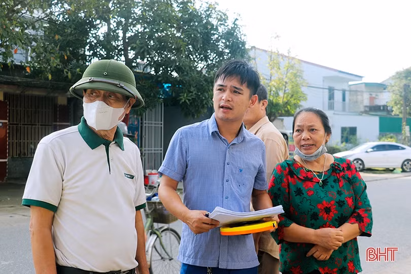 Thành phố Hà Tĩnh giải tỏa hành lang tuyến đường Mai Thúc Loan