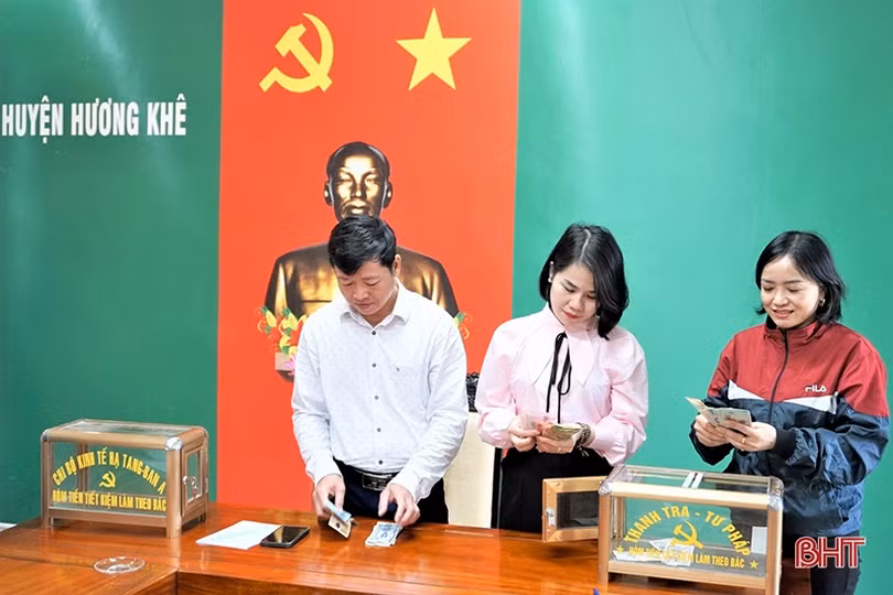 Hương Khê phát huy hiệu quả quỹ tiết kiệm học và làm theo Bác