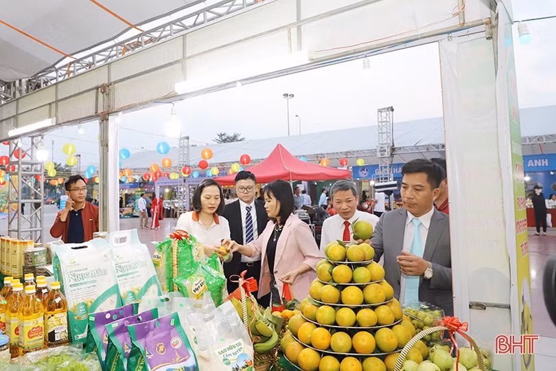 Đặc sản Hà Tĩnh tham gia nhiều hội chợ, triển lãm trên cả nước