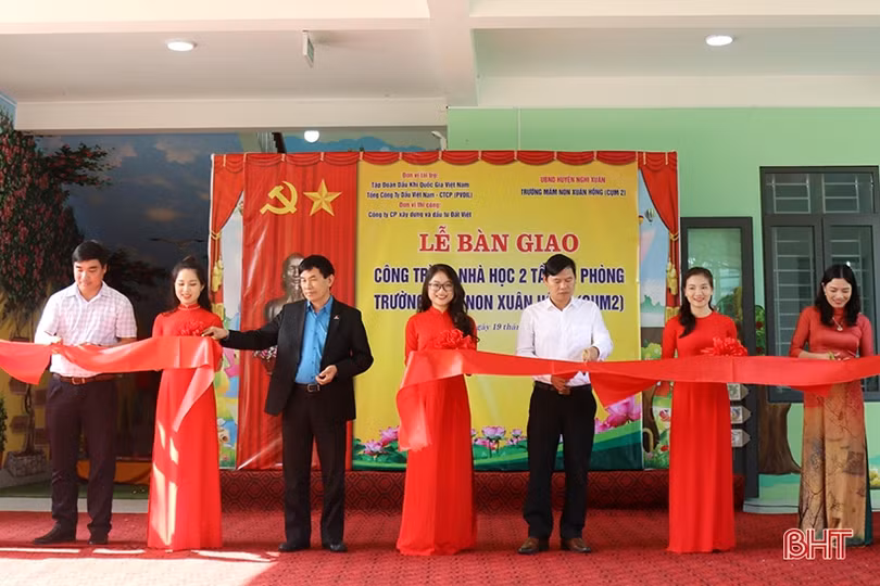 Khánh thành trường mầm non gần 8 tỷ đồng ở Nghi Xuân