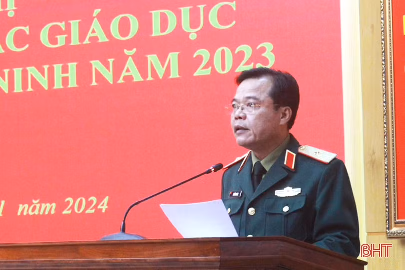 Hà Tĩnh cùng Quân khu 4 thực hiện tốt công tác giáo dục quốc phòng - an ninh