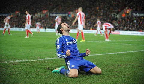 Fabregas ấn định chiến thắng cho Chelsea