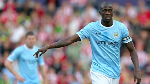 Toure là linh hồn nơi tuyến giữa của Man City