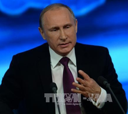 Tổng thống Nga Vladimir Putin. Ảnh: THX/TTXVN