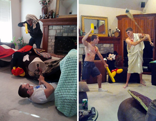 Hài hước khi đàn ông cũng chỉ là những “đứa trẻ to xác”