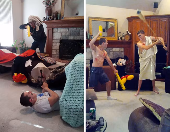 Hài hước khi đàn ông cũng chỉ là những “đứa trẻ to xác”