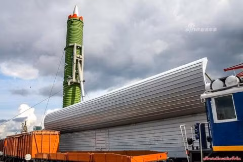 Đoàn tàu bọc thép Nga đã tham chiến