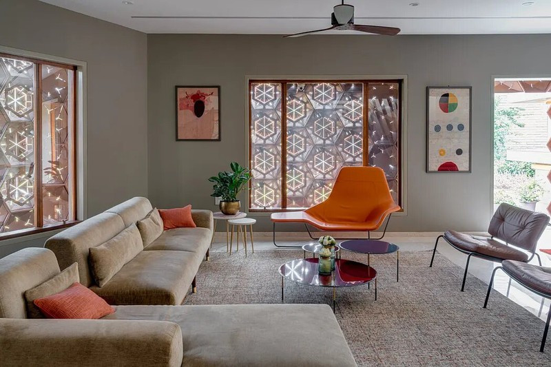 Nhà 2 tầng lấy ý tưởng từ những viên kim cương