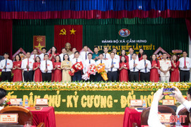 Đảng bộ các xã Cẩm Hưng, Việt Xuyên đại hội nhiệm kỳ 2025-2030