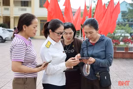 Hộ kinh doanh Hà Tĩnh nhanh chóng bắt nhịp kê khai thuế