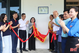 Bàn giao nhà nghĩa tình cho thân nhân nhà báo liệt sỹ ở Hà Tĩnh