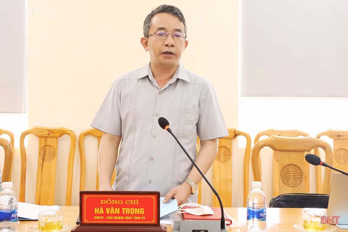 Thạch Hà cần có lộ trình phù hợp, phấn đấu đạt chuẩn huyện NTM nâng cao vào năm 2024