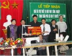 Tỉnh Hội đã tham mưu tích cực trong việc lập các đề án trợ giúp người khuyết tật .