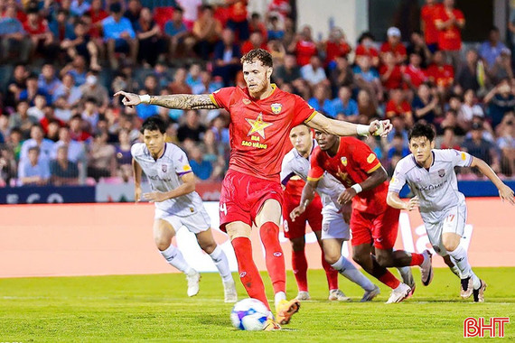 Highlights Hồng Lĩnh Hà Tĩnh vs Becamex Bình Dương: Xây chắc tốp 4 