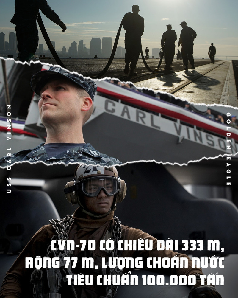 USS Carl Vinson tới Đà Nẵng: Uy lực "pháo đài nổi" trên biển ảnh 5 uss carl vinson toi da nang uy luc phao dai noi tren bien