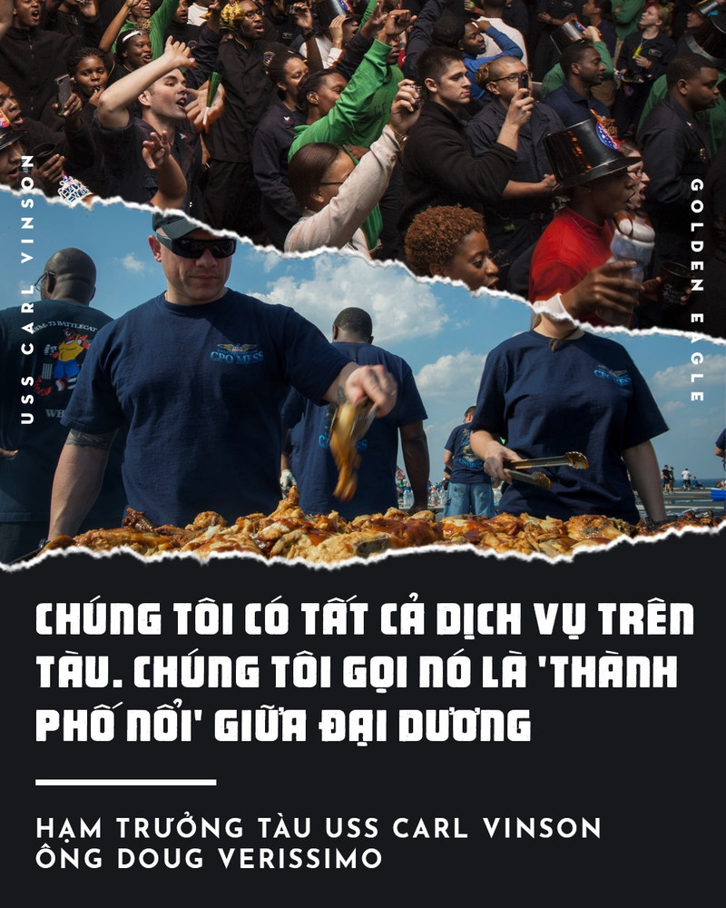 USS Carl Vinson tới Đà Nẵng: Uy lực "pháo đài nổi" trên biển ảnh 3 uss carl vinson toi da nang uy luc phao dai noi tren bien